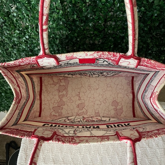 Christian Dior Limited Edition Valentines Day Medium Book Tote Authentic - Picture 7 of 12
